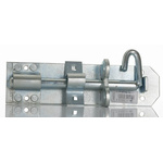 RS PRO Steel Padlockable Zinc Door Bolt
