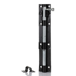 RS PRO Steel Black Powder Coating Door Bolt