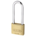 ABUS Key Weatherproof Brass, Steel Padlock, 6mm Shackle, 40mm Body