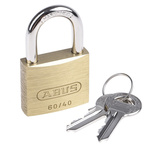 ABUS Key Weatherproof Brass, Steel Padlock, Keyed Alike, 6mm Shackle, 40mm Body