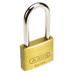 ABUS Key Weatherproof Brass, Steel Padlock, Keyed Alike, 8mm Shackle, 50mm Body