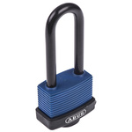 ABUS Key Weatherproof Brass, Stainless Steel Weatherproof Padlock, 8mm Shackle, 53mm Body