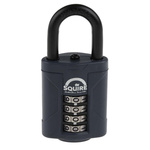 Squire Combination Weatherproof Die Cast Alloy Combination Padlock, 6mm Shackle, 40mm Body