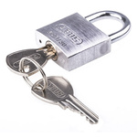 ABUS 64TI Key Weatherproof Titanium Weatherproof Padlock, 5mm Shackle, 30mm Body