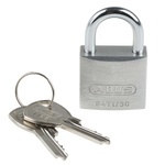 ABUS Key Weatherproof Titanium Weatherproof Padlock, Keyed Alike, 5mm Shackle, 30mm Body