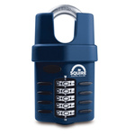 Squire Combination Weatherproof Die Cast Alloy Combination Padlock, 10mm Shackle, 60mm Body