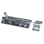 RS PRO Steel Zinc Door Bolt, 110 x 38mm