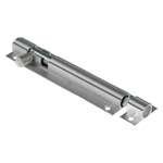 RS PRO Aluminium Satin Door Bolt, 100mm