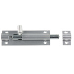 RS PRO Aluminium Satin Door Bolt, 75mm