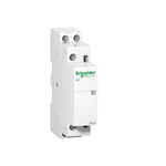 Schneider Electric Contactor, 240 V Coil, 2-Pole, 25 A, 1NO + 1NC