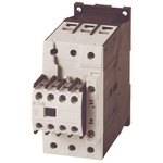 Eaton Contactor, 400 V Coil, 3-Pole, 50 A, 22 kW, 2NC, 2NO