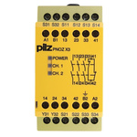 Pilz 24 V dc, 110 V ac Safety Relay -  Dual Channel With 3 Safety Contacts PNOZ X Range with 1 Auxiliary Contact,