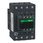 Schneider Electric LC1D Series Contactor, 24 V Coil, 4-Pole, 80 A, 1 NO + 1 NC