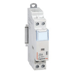 Legrand Contactor, 24 V Coil, 2-Pole, 25 A, 3 kW, 2NO