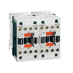 Lovato BFA012 Series Reversing Contactor, 400 V ac Coil, 3-Pole, 12 A, 10 kW, 1NC, 690 V