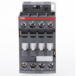 ABB AF Series Contactor, 230 V ac Coil, 4-Pole, 30 A, 7.5 kW, 2NO + 2NC, 690 V ac