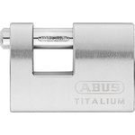 ABUS Key Weatherproof Titanium Safety Padlock, Keyed Alike, 12mm Shackle, 70mm Body
