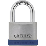 ABUS Key Weatherproof Steel Security Padlock, 6.5mm Shackle, 42.4mm Body