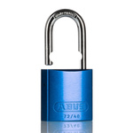 ABUS Key Weatherproof Aluminium Padlock, Keyed Alike, 6mm Shackle, 38.5mm Body