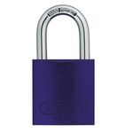 ABUS Key Weatherproof Aluminium Padlock, Keyed Alike, 6mm Shackle, 38.5mm Body