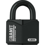 ABUS Key Weatherproof Steel Padlock, 11mm Shackle, 62.5mm Body