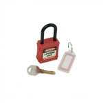 Spectrum Industrial Key Weatherproof Safety Padlock, 6mm Shackle
