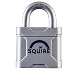 Squire Key Weatherproof Padlock, 8mm Shackle