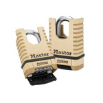 Master Lock Combination Combination Padlock, 9mm Shackle