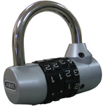 ABUS Combination Steel, Zamak Combination Padlock, 7mm Shackle, 64mm Body