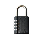 ABUS Combination Steel, Zamak Combination Padlock, 6.5mm Shackle, 43.5mm Body