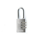 Kasp Combination Weatherproof Steel Combination Padlock, 12mm Shackle, 30mm Body