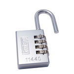 Kasp Combination Weatherproof Steel Combination Padlock, 19mm Shackle, 40mm Body