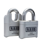 Kasp Combination Weatherproof Steel Combination Padlock, 22mm Shackle, 60mm Body