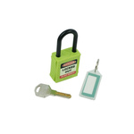 Spectrum Industrial Padlock Weatherproof Nylon Padlock, 6mm Shackle, 42mm Body