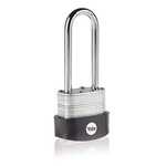 YALE Padlock Brass, Steel Steel Padlock, 6mm Shackle, 47mm Body