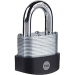 YALE Padlock Brass, Steel Steel Padlock, 11mm Shackle, 66mm Body