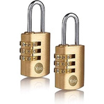YALE Combination Brass, Steel Combination Padlock, 3mm Shackle, 23mm Body