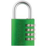 ABUS Combination Weatherproof Aluminium, Steel Safety Padlock, 6mm Shackle, 40mm Body