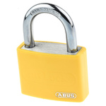 ABUS Key Weatherproof Aluminium, Steel Safety Padlock, 6.5mm Shackle, 43mm Body