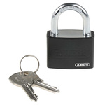 ABUS Key Weatherproof Aluminium, Steel Safety Padlock, Keyed Alike, 6.5mm Shackle, 43mm Body