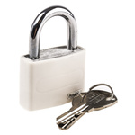 ABUS Key Weatherproof Aluminium, Steel Safety Padlock, Keyed Alike, 6.5mm Shackle, 43mm Body