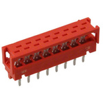 TE Connectivity 16-Way IDC Connector Plug for  Through Hole Mount, 2-Row