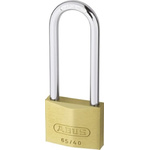 ABUS Key Weatherproof Brass, Steel Padlock, Keyed Alike, 6mm Shackle, 65mm Body