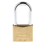 ABUS Key Weatherproof Brass, Steel Padlock, Keyed Alike, 6mm Shackle, 65mm Body