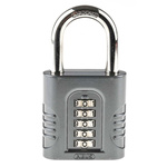 ABUS Combination Weatherproof Zinc Combination Padlock, 10mm Shackle, 63mm Body