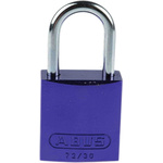 ABUS 72/30 Key Weatherproof Aluminium, Steel Safety Padlock, 4.4mm Shackle, 31.8mm Body