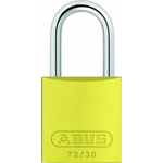 ABUS 72/30 Key Weatherproof Aluminium, Steel Safety Padlock, 4.4mm Shackle, 31.8mm Body