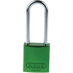 ABUS 72/30 Key Weatherproof Aluminium, Steel Safety Padlock, 4.4mm Shackle, 32.2mm Body