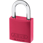 ABUS Key Weatherproof Aluminium, Steel Safety Padlock, 6.5mm Shackle, 39mm Body