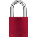 ABUS Key Weatherproof Aluminium, Steel Safety Padlock, 6.5mm Shackle, 39mm Body